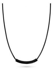 Liebeskind Naszyjnik - dł. 45 cm rozmiar: onesize. Czarne naszyjniki damskie Liebeskind, ze stali. Za 149.95 zł.