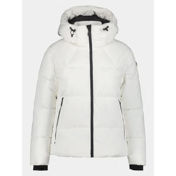 Kurtka Damska Luhta Eiriken. Białe kurtki damskie Luhta, bez wzorów, z puchu, bez kaptura. W wyprzedaży za 687.20 zł.
