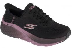 Buty sportowe damskie, Slip-Ins: Max Cushioning Elite 2.0 - Solace. Czarne buty sportowe na co dzień damskie Skechers, bez wzorów, z materiału, trekkingowe. Za 589.99 zł.
