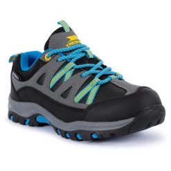 Trespass Gillon Low Cut Ii - Czarne buty unisex o niskim kroju. Czarne buty trekkingowe męskie Trespass, bez zapięcia, trekkingowe. Za 235.15 zł.