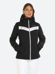 Fischer Kurtka narciarska "Luna" w kolorze czarnym rozmiar: M. Czarne kurtki narciarskie i snowboardowe damskie FISCHER, m, bez wzorów, bez kaptura, narciarskie. Za 904.99 zł.