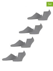 ESPRIT Skarpety-stopki (4 pary) "Active Basic" w kolorze szarym rozmiar: 39-42. Szare skarpetki męskie Esprit, bez wzorów. Za 57.06 zł.