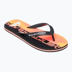 Japonki męskie Quiksilver Molokai Art 25. Czerwone klapki i japonki męskie Quiksilver. Za 59.99 zł.