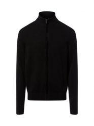 Nils Sundström Męski kardigan Mężczyźni Bawełna czarny jednolity, XL. Czarne kardigany męskie Nils Sundström, m, bez wzorów, z bawełny, bez kołnierzyka. Za 249.95 zł.