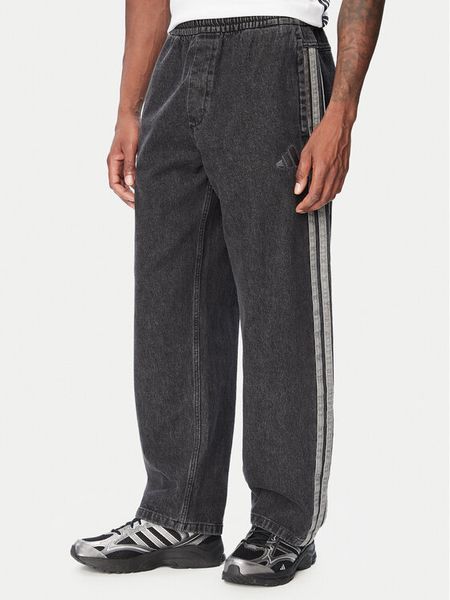 Adidas Jeansy Stadium KV8336 Czarny Regular Fit. Czarne jeansy męskie Adidas. Za 349.99 zł.