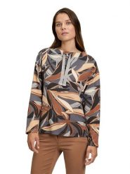 Betty Barclay Bluza w kolorze brązowo-szaro-beżowym rozmiar: 38. Brązowe bluzy bez kaptura damskie Betty Barclay. Za 100.28 zł.