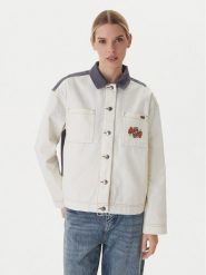 RVCA Kurtka jeansowa Lauryn Alvarez 23B151500 Écru Regular Fit. Kurtki damskie RVCA, m, bez wzorów, z bawełny, bez kaptura. Za 449.99 zł.