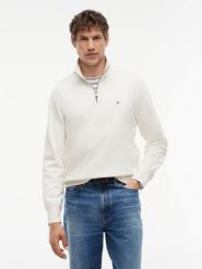 Tommy Hilfiger Bluza Mężczyźni biały, XXL. Białe bluzy bez kaptura męskie Tommy Hilfiger, m. Za 489.95 zł.