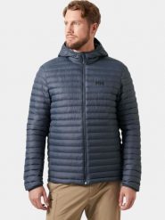 Płaszcz Zimowy Męski Helly Hansen Sirdal HD Ins. Szare płaszcze męskie Helly Hansen, na zimę, l, bez wzorów, z materiału, eleganckie. Za 559.20 zł.