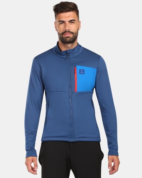 Męska bluza polarowa Kilpi ERIN-M. Niebieskie bluzy z kapturem męskie Kilpi, l, z materiału. Za 318.77 zł.