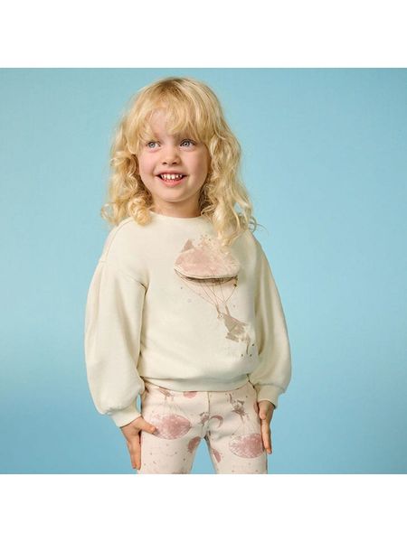 COOL CLUB Bluza w kolorze kremowo-beżowym rozmiar: 92. Brązowe bluzy i bluzki niemowlęce COOL CLUB, bez wzorów, bez ramiączek, bez kaptura. Za 48.05 zł.