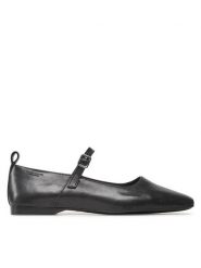 Vagabond Shoemakers Półbuty Delia 5307-401-20 Czarny. Czarne półbuty damskie Vagabond Shoemakers, bez wzorów, ze skóry, bez obcasa, na płaskiej podeszwie. Za 379.99 zł.