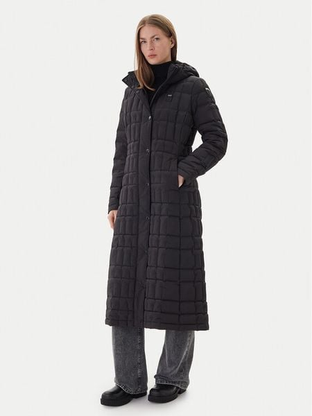 Blauer Kurtka puchowa Impermeabile 25WBLDK03230 Czarny Regular Fit. Czarne kurtki damskie Blauer, xxl, bez wzorów, z puchu, bez kaptura. Za 2,379.00 zł.