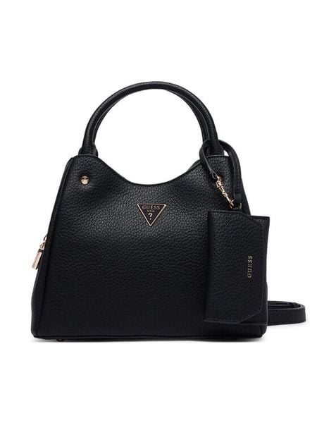 Guess Torebka Lorella HWBG23 06220 Czarny. Czarne torebki klasyczne damskie Guess, z aplikacjami, ze skóry, bez dodatków. Za 584.99 zł.