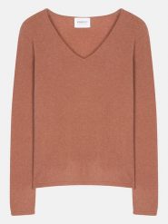 Perfect Cashmere Kaszmirowy sweter "Shannon" w kolorze pomarańczowym rozmiar: L. Czerwone swetry klasyczne damskie Perfect Cashmere, l, z kaszmiru, bez kołnierzyka. Za 242.70 zł.