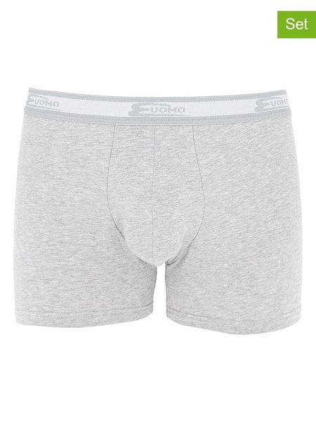 COTONELLA Bokserki (2 pary) w kolorze jasnoszarym rozmiar: S. Szare bokserki męskie Cotonella, bez wzorów. Za 46.95 zł.