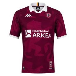 Koszulka domowa Union Bordeaux-Bègles 2026/27. Czerwone bluzki sportowe damskie Kappa, l, z materiału, bez kołnierzyka, bez ramiączek. Za 389.00 zł.