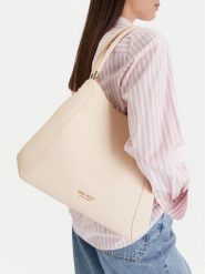 Nine West Torebka CEO-Olira-LDA8566 Écru. Torebki klasyczne damskie Nine West, bez wzorów, z materiału, bez dodatków. Za 199.99 zł.