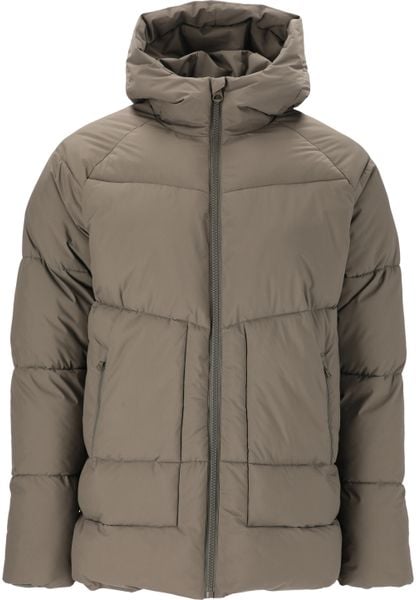 Kurtka puchowa Virtus Mackey. Czarne kurtki męskie VIRTUS, l, bez wzorów, z materiału, eleganckie, bez kaptura. Za 410.00 zł.