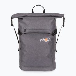 Plecak MOAI Dry Traveller 24. Szare plecaki damskie MOAI, bez wzorów, z materiału, biznesowe. Za 249.99 zł.