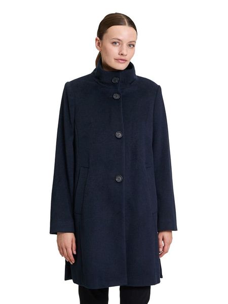 Betty Barclay Płaszcz w kolorze granatowym rozmiar: 48. Niebieskie płaszcze damskie Betty Barclay, bez wzorów, z wełny. Za 256.70 zł.
