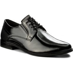 Półbuty LASOCKI FOR MEN - MI08-C343-381-03 Czarny. Czarne buty wizytowe męskie Lasocki For Men, ze skóry, bez zapięcia. W wyprzedaży za 99.98 zł.