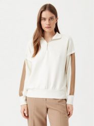 BOSS Bluza Dual 50535825 Écru Relaxed Fit. Bluzy bez kaptura damskie Boss, xl. Za 289.99 zł.