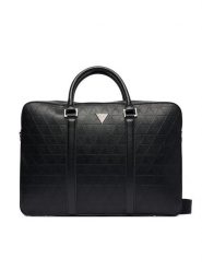 Guess Torba na laptopa HMTOTE P6169 Czarny. Czarne torby na laptopa damskie Guess, ze skóry. Za 589.99 zł.