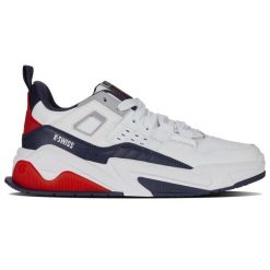 Buty sportowe K-Swiss TECHNA TRAINER (04077-130-M). Białe buty sportowe na co dzień męskie K-Swiss, bez zapięcia. Za 239.00 zł.