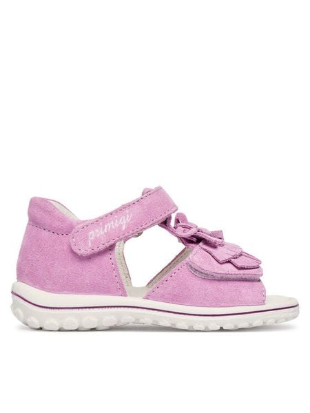 Primigi Sandały 1363733 Różowy. Czerwone sandały dziewczęce Primigi, ze skóry, bez zapięcia. Za 209.99 zł.