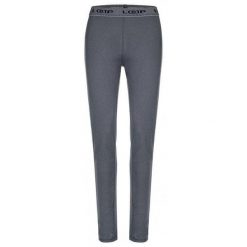 Damskie spodnie termoaktywne Loap Peddy szare. Szare bielizna termoaktywna damska ZSPORT, na zimę, bez wzorów. Za 170.99 zł.