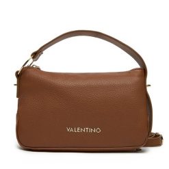 Torebka Valentino. Brązowe torebki klasyczne damskie Valentino, bez wzorów, bez dodatków. Za 309.99 zł.