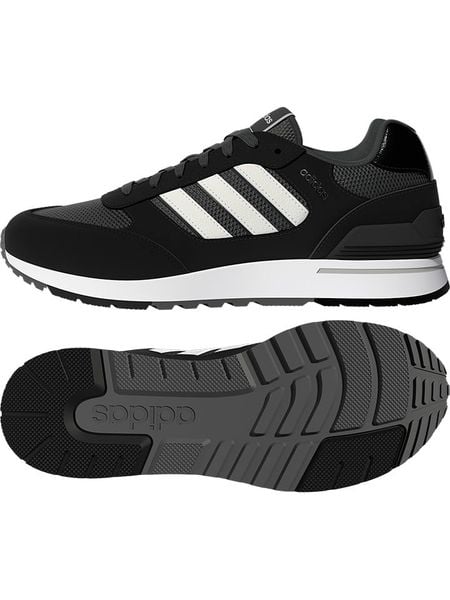 Adidas Buty "Run 80s" w kolorze czarnym do biegania rozmiar: 44 2/3. Czarne obuwie do biegania damskie Adidas. Za 248.95 zł.