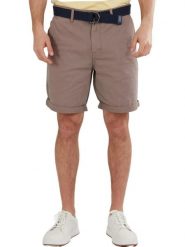 Spodenki turystyczne męskie Fundango North Shore Chino Shorts. Brązowe szorty męskie Fundango, z bawełny, bez kołnierzyka. Za 299.00 zł.