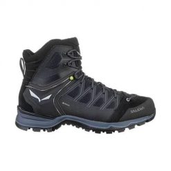 Buty męskie trekkingowe zimowe Salewa MS MTN TRAINER LITE MID GTX. Brązowe buty trekkingowe męskie Salewa, na zimę, z gore-texu, za kostkę, bez zapięcia, wspinaczkowe, gore-tex. Za 809.35 zł.