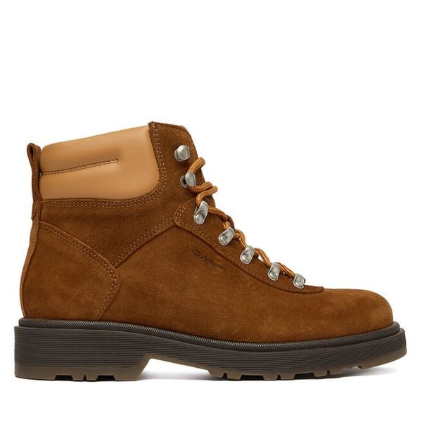 Trapery Gant. Brązowe trapery damskie Gant, bez obcasa. Za 469.99 zł.