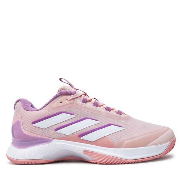 Buty do tenisa adidas. Czerwone buty sportowe na co dzień damskie Adidas, bez wzorów, tenisowe. Za 419.99 zł.