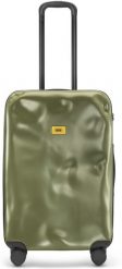Walizka Icon średnia matowa oliwkowa. Zielone walizki Crash Baggage, bez wzorów, średnie. Za 1,530.00 zł.