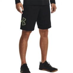 Spodnie sportowe męskie Under Armour Tech Graphic. Czarne spodnie sportowe męskie Under Armour, l, z materiału. Za 209.00 zł.