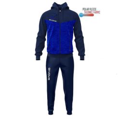 Dres Givova Visa Melange z Kapturem Polarfleece 3XS (7-8 lat). Czerwone spodnie dresowe damskie Givova, na zimę, xs, bez wzorów, z dresówki. Za 239.99 zł.