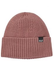 Jack Wolfskin Czapka-beanie "Schwansee" w kolorze jasnoróżowym rozmiar: onesize. Różowe czapki męskie Jack Wolfskin, bez wzorów, prążkowane, sportowe. Za 122.96 zł.