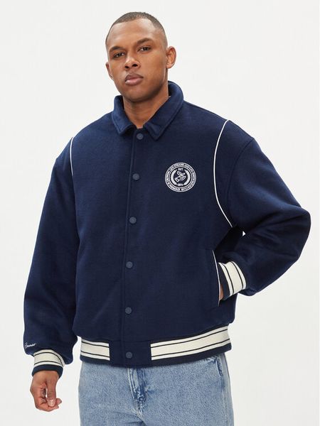 Levi's® Kurtka bomber Letterman A7246-0000 Granatowy Relaxed Fit. Niebieskie kurtki męskie l, bez wzorów, z syntetyku, bez kaptura. Za 739.99 zł.