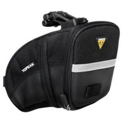 Torba na siodło Topeak Aero Wedge Pack QuickClick v3. Czarne torebki klasyczne damskie Topeak, bez wzorów, bez dodatków. Za 234.00 zł.