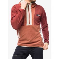 Bluza polarowa z kapturem męska Columbia Backbowl Lite Half Zip Hoodie. Czerwone bluzy z kapturem męskie Columbia, m, z polaru. Za 203.99 zł.
