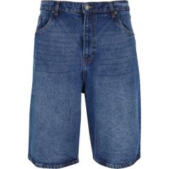 Shorty Męskie Denim Średniej Grubości 90's. Niebieskie szorty męskie Urban Classics, bez wzorów, z denimu, sportowe. Za 122.99 zł.