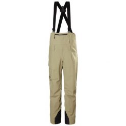 Kombinezon narciarski damski z szelkami Helly Hansen Verglas BC. Brązowe kombinezony damskie Helly Hansen, na zimę, bez wzorów, sportowe, bez kołnierzyka, bez ramiączek. W wyprzedaży za 1,039.20 zł.