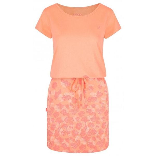 LOAP Asmen damska sukienka krótka bawełna-modal XS. Fioletowe sukienki damskie ZONE PERFECT, xs, bez wzorów, z bawełny, sportowe, bez kołnierzyka, bez ramiączek, mini, sportowe. Za 137.99 zł.