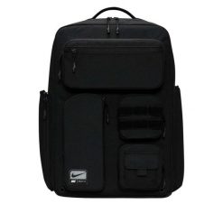 Plecak Użytkowy Elite 37L. Czarne plecaki damskie Nike, bez wzorów, z materiału. Za 650.99 zł.