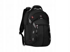 Plecak miejski Gigabyte 15' Backpack 17l. Czarne plecaki damskie Wenger, bez wzorów, z materiału, biznesowe. Za 407.99 zł.