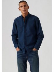 Levi's Koszula w kolorze granatowym rozmiar: S. Niebieskie koszule męskie Levi's, s, bez wzorów, z bawełny, bez kołnierzyka, bez ramiączek. Za 184.46 zł.